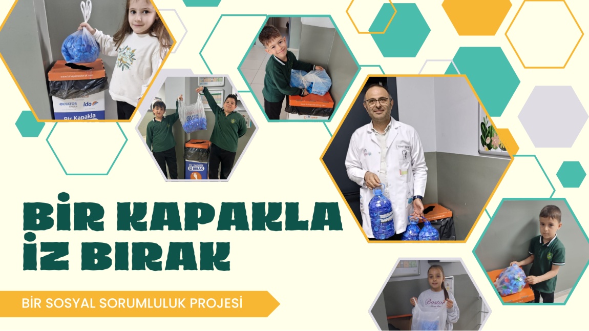 MİNİK KALPLERDEN BÜYÜK DESTEK: “BİR KAPAKLA İZ BIRAK