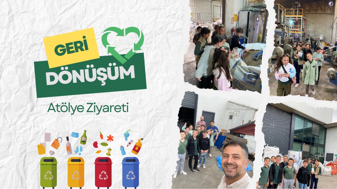 4-A SINIFI GERİ DÖNÜŞÜMÜN İZİNDE: ÖĞRENCİLERDEN ATIKTAN HAYATA YOLCULUK...